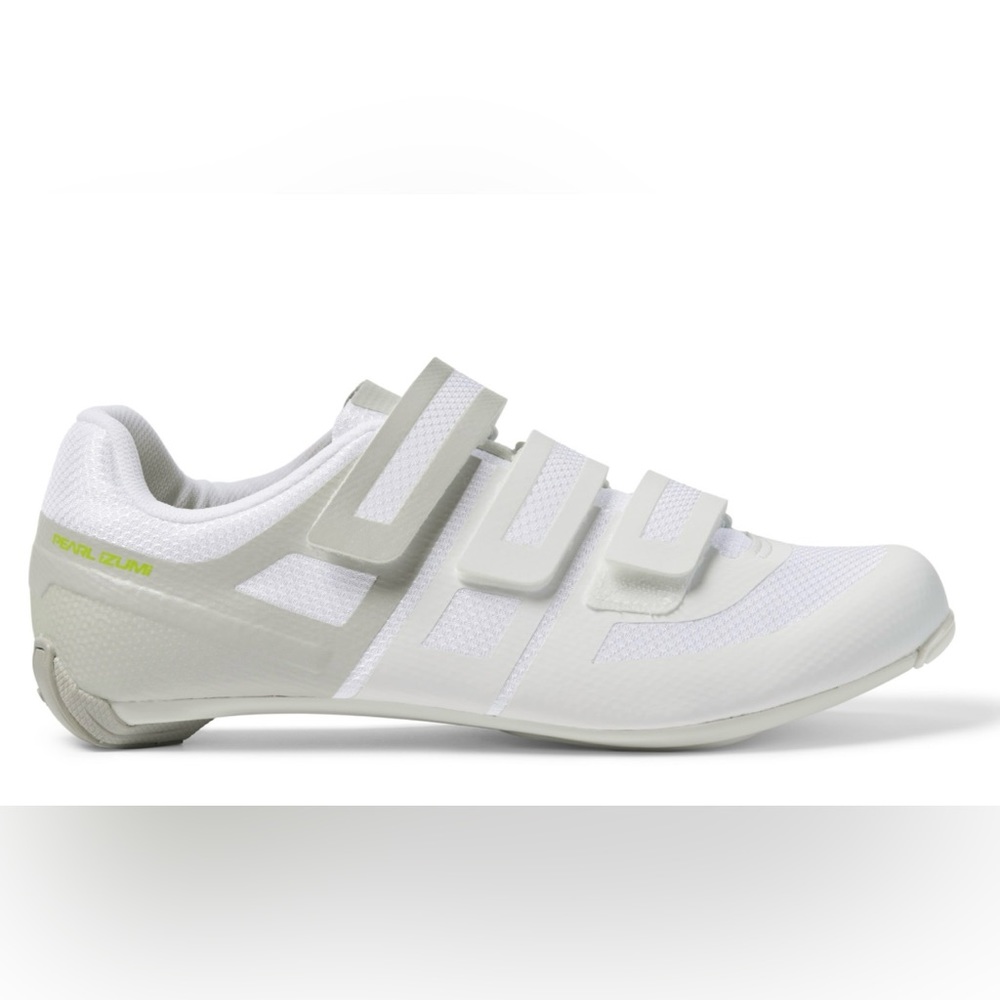 NWOB PEARL iZUMi Quest Road Cycling Shoes White 39 7.5 Includes Cleats